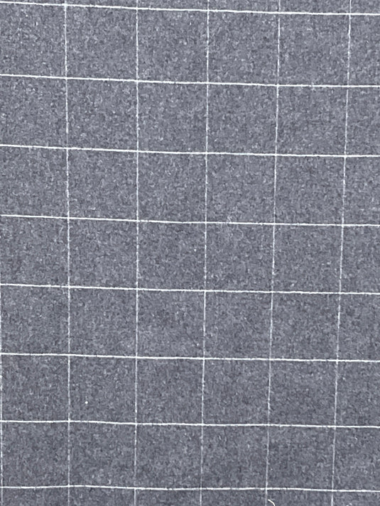 Eamon Tattersol Charcoal Upholstery Fabric by Ralph Lauren