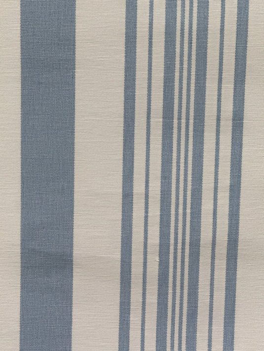 Beachcomber Stripe Blue Upholstery Fabric by Ralph Lauren