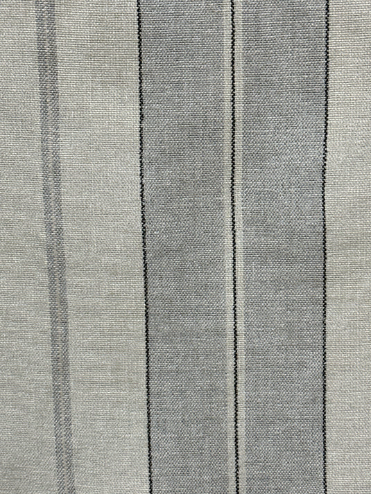 Monteagle Stripe Dove Upholstery Fabric by Ralph Lauren