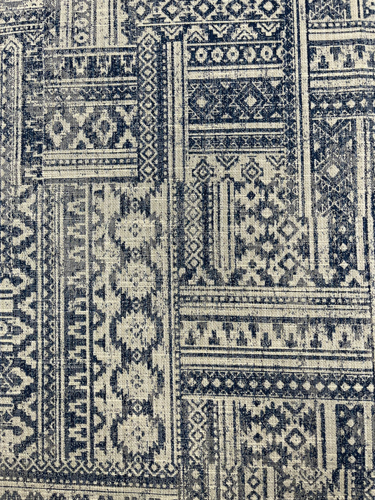 Laramie Indigo Upholstery/Drapery Fabric by Covington