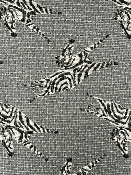 Jailbreak Pewter Upholstery Fabric by Kravet