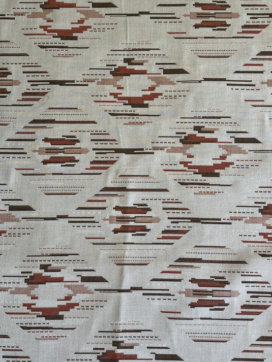 Ava Russet Outdoor Upholstery Fabric by Sunbrella