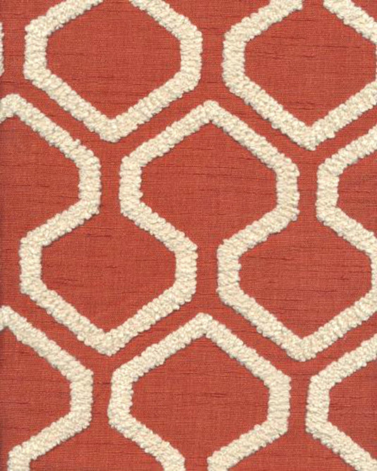 Raw Edges CL Paprika Drapery Upholstery Fabric by  P Kaufmann