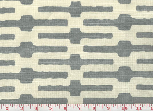 Links CL Slate Annie Selkie Drapery Upholstery Fabric by  P Kaufmann