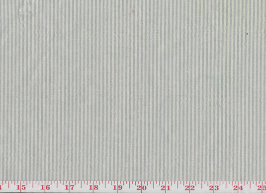 Baldwin Stripe CL Haze Drapery Upholstery Fabric by  P Kaufmann