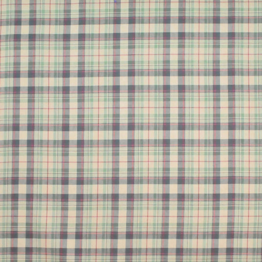 Back Bay Plaid CL Slate Drapery Upholstery Fabric by Ralph Lauren