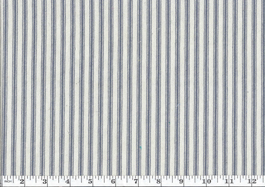 Classic Ticking CL Graphite Drapery Upholstery Fabric by PK Lifestyles (Waverly)