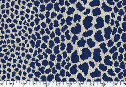 Cosmos CL Indigo Drapery Upholstery Fabric by  P Kaufmann