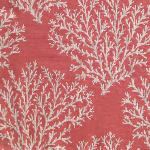 Pink on sale drapery fabric