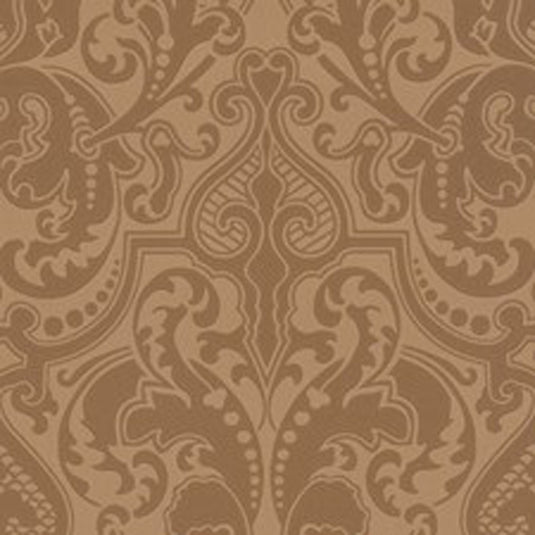 Gwynne Damask CL Saddle Double Roll of Wallpaper  by Ralph Lauren