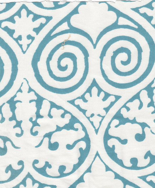 Ignazio Damask CL Sky  Drapery Upholstery Fabric by Ralph Lauren