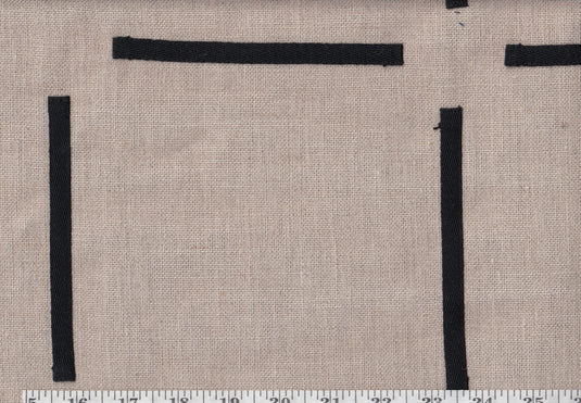 Tape It Easy CL Silhouette Embroidered Sheer Drapery Upholstery Fabric by  P Kaufmann