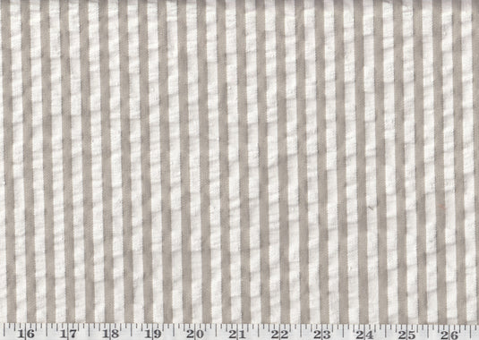 Seersucker CL Pumice Drapery Upholstery Fabric by Golding Fabrics