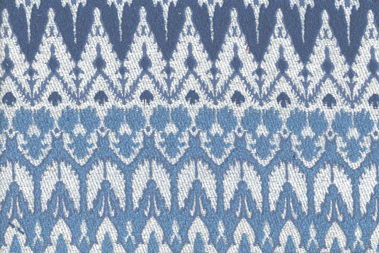 Ila CL Blue Upholstery Fabric by P Kaufmann