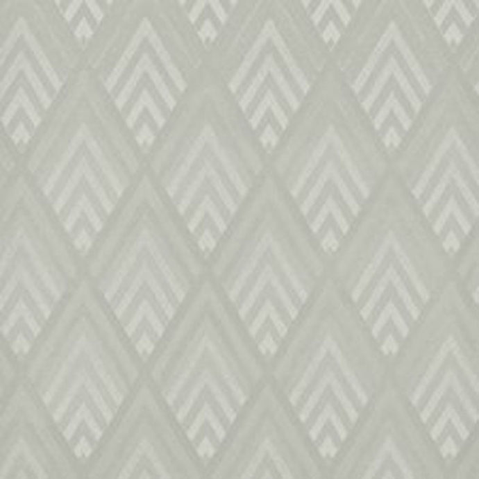 Jazz Age Geometric CL Pearl Grey Double Roll of Wallpaper  by Ralph Lauren