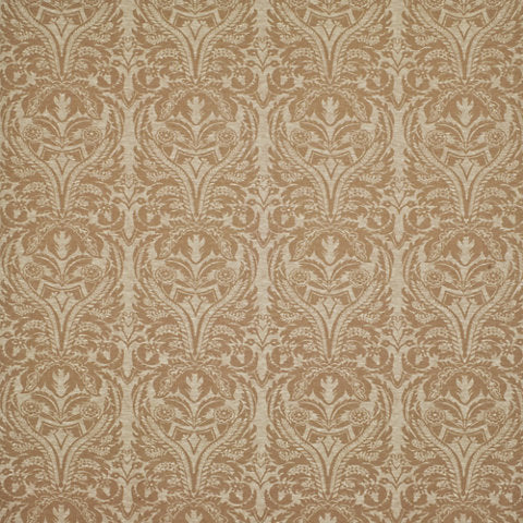 Standish Damask CL Pecan Drapery Upholstery Fabric by Ralph Lauren Fabrics