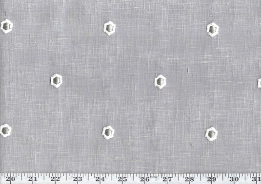 Lania Embroidery CL Fog Embroidered Drapery Fabric by PK Lifestyles