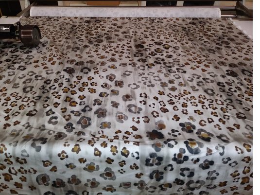Leopard's Pride CL Mercury Drapery Upholstery Fabric by  P Kaufmann