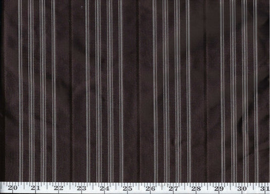 Palatine Silk Stripe CL Sable Upholstery Fabric by Ralph Lauren