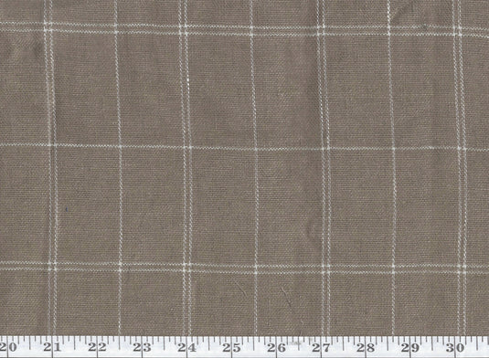 Sauria Grid CL Gazelle Drapery Upholstery Fabric by Ralph Lauren