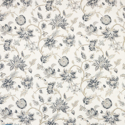 Tiru Vine CL Charcoal Drapery Upholstery Fabric by Kravet