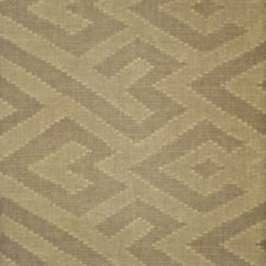 Walled City Geometric CL Khaki Double Roll of Wallpaper  by Ralph Lauren