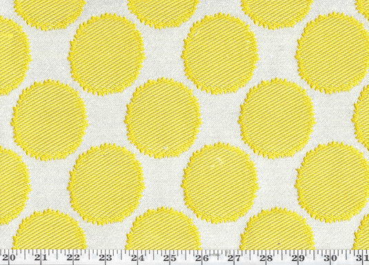 Well Rounded CL Lemongrass Drapery Upholstery Fabric by PK Lifestyles