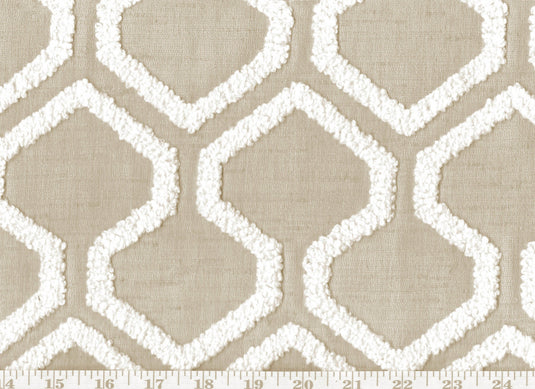 Raw Edges CL Latte Drapery Upholstery Fabric by  P Kaufmann
