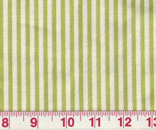 Good Lookin' Stripe CL Sprout Upholstery Fabric by  P Kaufmann