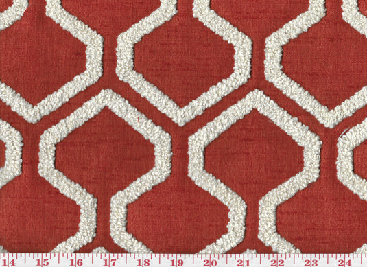 Raw Edges CL Paprika Drapery Upholstery Fabric by  P Kaufmann