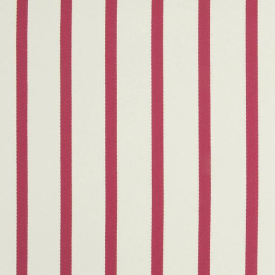 Edgewater Stripe CL Begonia Drapery Upholstery Fabric by Ralph Lauren