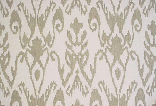 Ezra Damask CL Flax Drapery Upholstery Fabric by Ralph Lauren