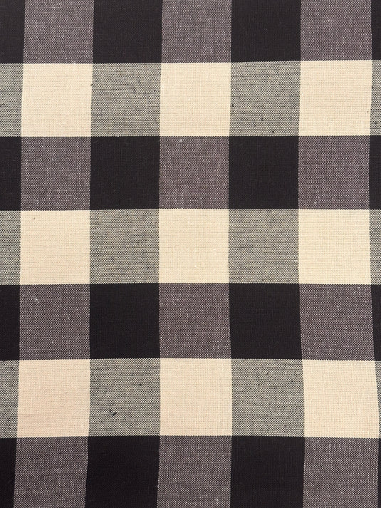 Buffalo Black Upholstery/Drapery Fabric by Ralph Lauren