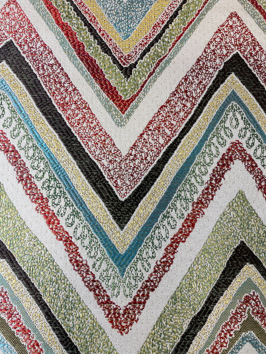 Zig Zag Multi Upholstery Fabric by Kravet