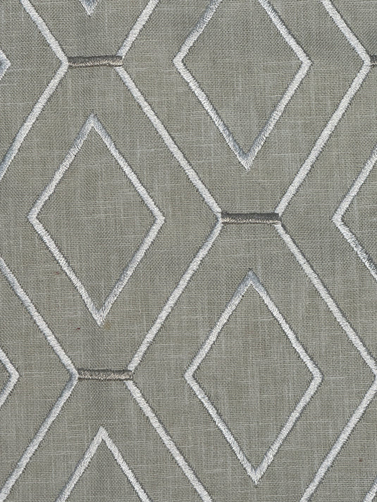 Diamond Duo Embroidery Parchment Upholstery/Drapery Fabric by Waverly