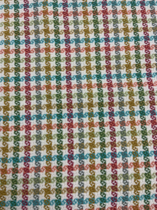Twirl Coral Upholstery Fabric by Ralph Lauren
