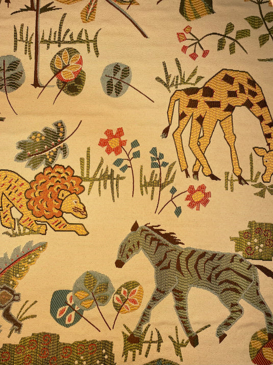 Whimsical Safari Multi Upholstery Fabric by Kravet