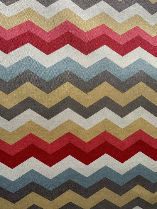 Panama Wave - Peachtini Outdoor Upholstery Fabric by Waverly