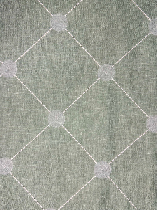 Fanfare Emb Spa Drapery Fabric by Kelly Ripa