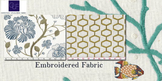 Designer Tips to Choose The Eye-Pleasing Upholstery Embroidered Fabrics
