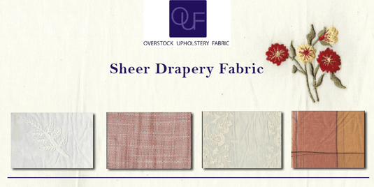 How to choose and use the sheer drapery fabric?