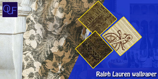 Decorating your Home Office with a Ralph Lauren Wallpaper 