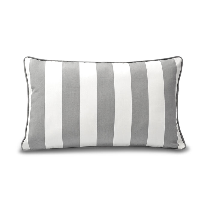 12x20 Sunreal Cabana Ash Grey pillow