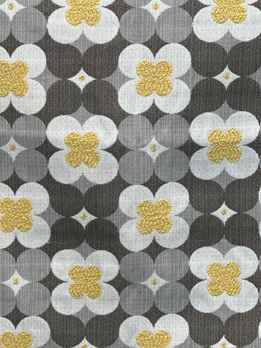 Poppy Sunshine Indoor/Outdoor Fabric by Outdura/Sattler