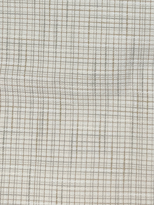 Charley Plaid Brown Upholstery Fabric