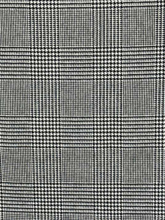 Wessex Glen Plaid Black White Upholstery/Drapery Fabric by Ralph Lauren