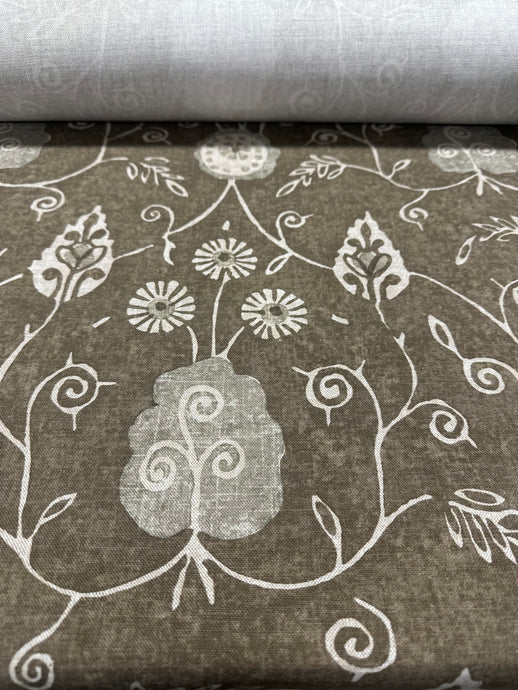 Snell Creek Toile CL Lichen Drapery Upholstery Fabric by Ralph Lauren