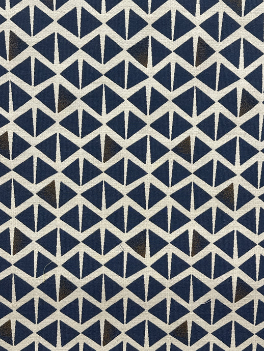 Spectacle Indigo Outdoor Upholstery Fabric by Sunbrella