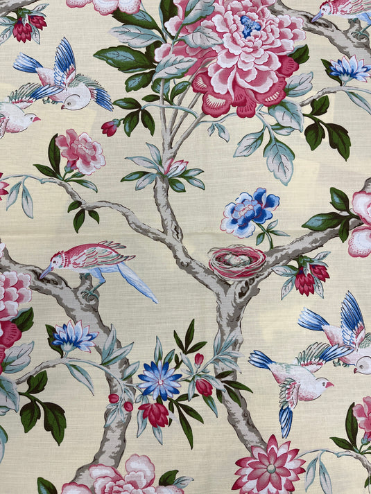 Mudan Lemon Upholstery/Drapery Fabric by P. Kaufmann