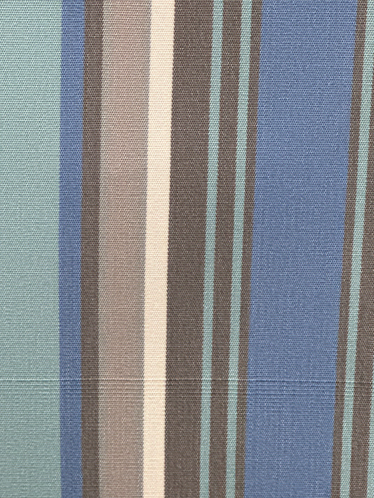 Sail Away Aqua Outdoor Fabric by Outdura/Sattler